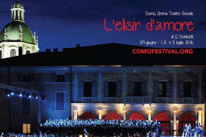 L’ELISIR D’AMORE – FESTIVAL COMO CITTÀ DELLA MUSICA 2016