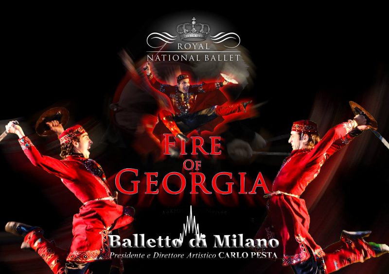 MILANO: GRAN GALA DELLA DANZA Il fuoco della Georgia 30 Dicembre e 1 Gennaio 2017