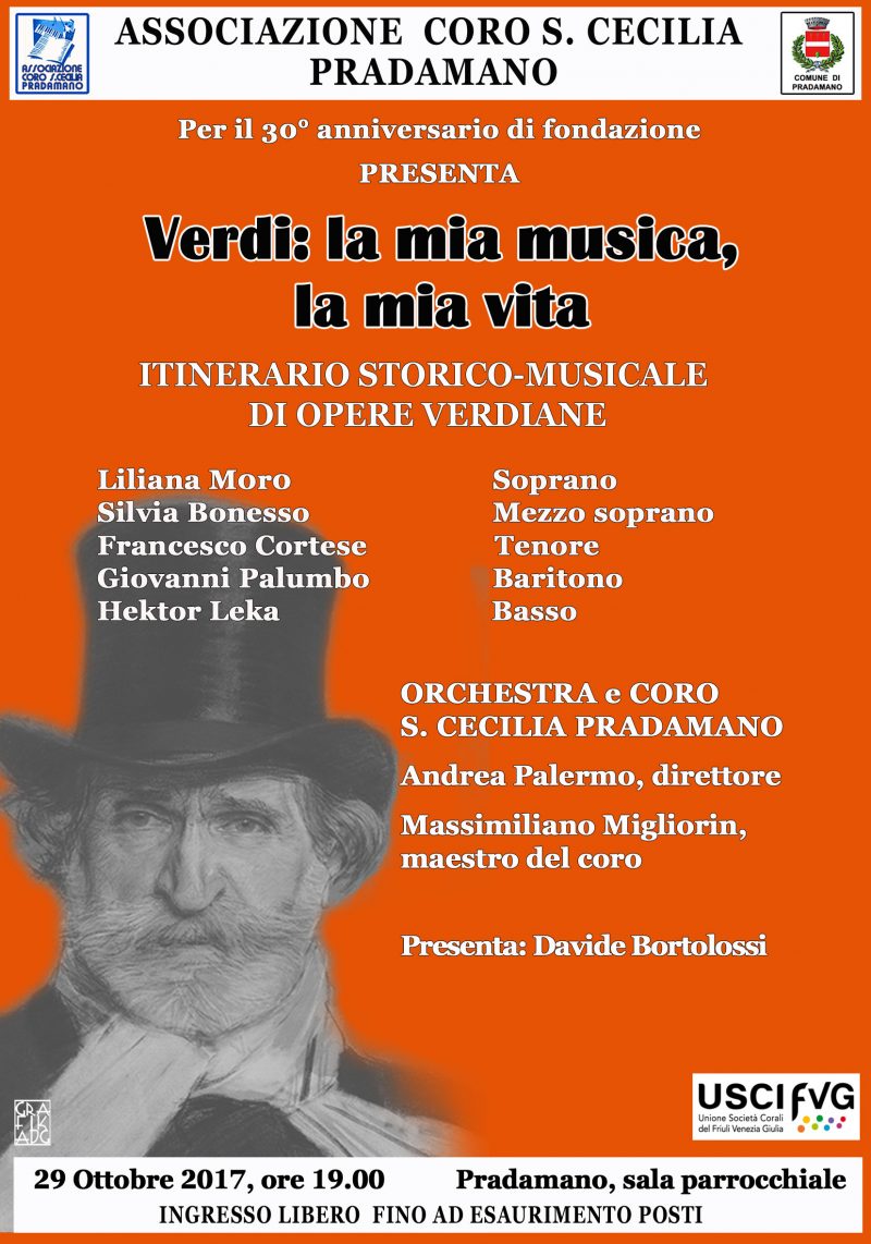 VERDI: la mia musica, la mia vita – 29 ottobre 2017