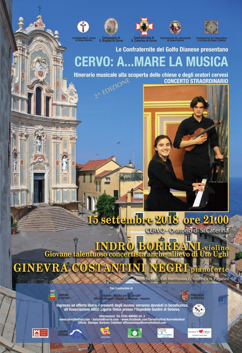 CERVO: A…MARE LA MUSICA – CONCERTO STRAORDINARIO