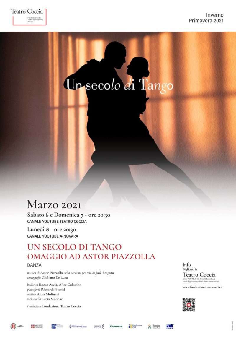 NOVARA: un secolo di tango – omaggio ad Astor Piazzolla